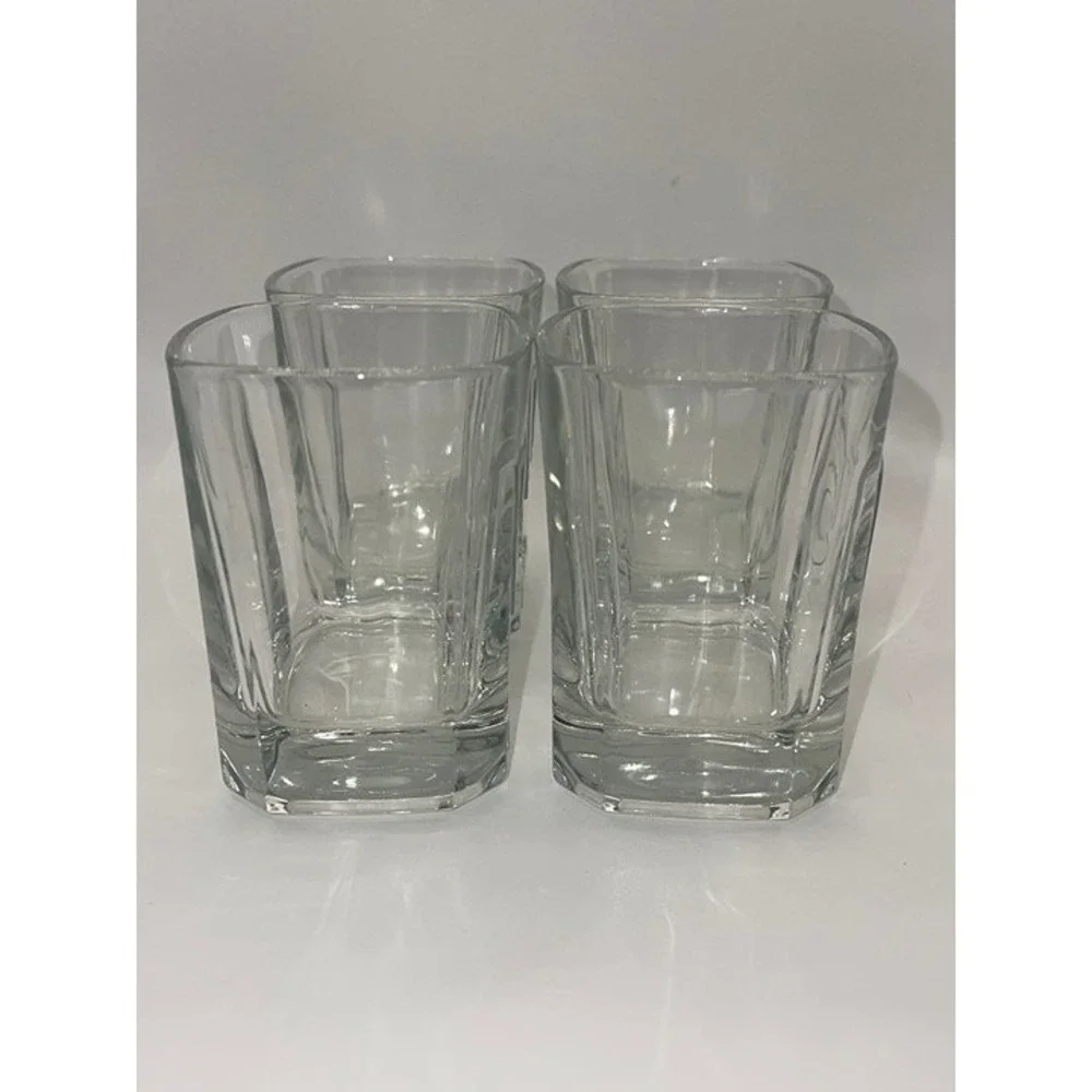 Label 5 Scotch Whisky Shot Glass Tumbler set‎ of 4